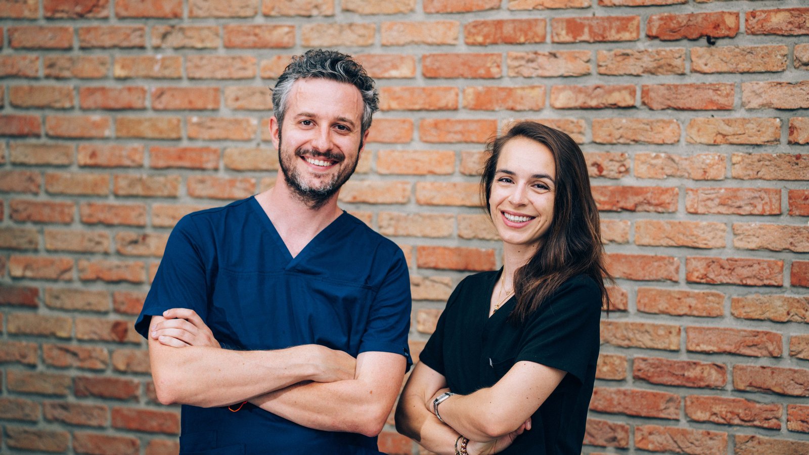 Martin Aguilar et Florence Carvelli, praticiens chez Dental Opus